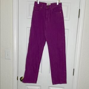 BDG Cowboy Jean Loose Fit Jeans in Bold Purple womens size 27
